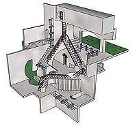 relativity by m.c. escher